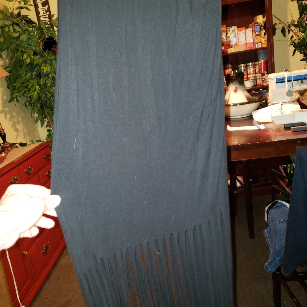 Ladys Inc Stretch With Fringe Double Layer Stretc… - image 3